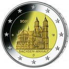 2021 Germany 5 X     2 Euro Bu Coin Set - Sachsen-anhalt Magdeburg - All 5 Mints