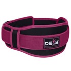 Defy Weight Lifting Women s Training Fitness Bodybuilding Gym Support Belt Pink