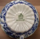 Antique Blue And White Small Cup germany T15  Estate Rare - Obro