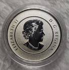     last           Pure Fine     silver  20 Cdn Coin Bobcat 2014 Canada