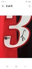  Allen Iverson Hof Signed Black   Red Philadelphia 76ers Jersey Auto Bas Sz L