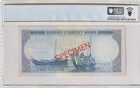 Bahrain 1964 5 Dinars Specimen Pcgs Banknote Unc 65 Ppq Pick Cs1 Binary 001100