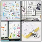 Findmag Silver Fridge Magnets  12 Pack  Assorted Colors   Sizes 