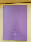 Vintage Collection Of 1990 Australian Stamps Country  Album Purple Hardcover