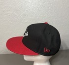 The Franchise Hat Cap New Era Minor League Baseball Fitted Size 7 Black   Red
