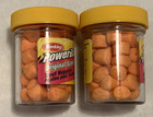 Nos Berkley Power Bait Orange Trout Nuggets 2 Jars Trout Salmon Fishing Bait