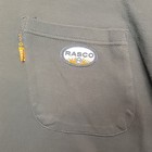 Rasco Fr Shirt Mens 4xl Gray Henley Flame Fire Resistant Long Sleeve Workwear