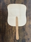 Extremely Rare Vintage Buckwheat Cardboard Hand Fan