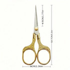 Scissors Elegant Stainless Steel Sharp Durable Scissor For Sewing Craft   Office