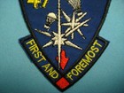 Vietnam War Patch  Us Air Force C-47 First And Foremost