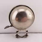 Antique New Departure Revolving Nickel Plate Bicycle Dual Bell Works  Bristol Ct