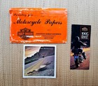 10 Vtg Harley Davidson 1994 95 98 Oem Brochures Paint Chip Chart Hog Manuals Etc