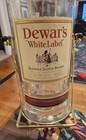 Vintage White Label Dewar s Blended Scotch Whiskey 4 5 L With Stand  Cradle  