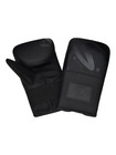 Rdx Noir Boxing Bag Gloves For Heavy Punching  Leather Bag Training Punch Mitts