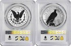 2024-s Morgan Peace Silver Dollar Reverse Proof Set Pr69 Fs Pcgs Special Labels