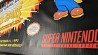 Super Mario All Stars  93 Vintage Style Store Display Banner Promo Snes Nintendo