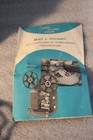 Vintage Bell   Howell 8 Mm Movie Projector W  Case Model 256 Auto Load Untested