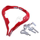 7 8  Red Brush Handguard Hand Guards Fit For Honda Xr Cr Xl Trx Crf 250 350 400