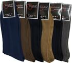 6  12 Or 18 Pairs Mens Dress Socks Multi Color Print Casual Work Size 10-13 Crew