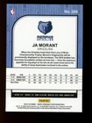2019-20 Panini Nba Hoops Premium Stock - Ja Morant  259  rc 