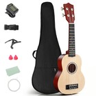 21 23 26 Ukulele Professional Beginner Kit  With Gig Bag  Strap  Picks
