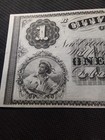  1 Remainder Note From  1800s  New  The Citizens Bank Of New Orleans Louisiana 