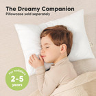 2-pack Toddler Pillows 2 Year Old To 5-13x18 Soft Organic Cotton Kids Pillow For