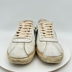 Nike Bruin Vintage Men Size 9 5 White Black Leather Low Top Sneakers Korea