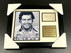 Pablo Escobar Autographed Cut Signature Facsimile Framed 8x10 Photo 
