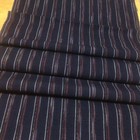 Indigo Handwoven Vintage Fabric Timeworn Textile For Handmade Projects