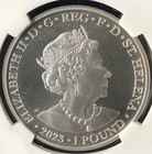 1oz Silver 2023 St  Helena-the Faerie Queen  Ngc Ms-70