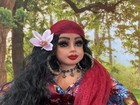 Gipsy Doll mu  eca Gitana De Religion  yoruba santeria boveda Espiritual