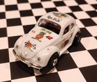 Custom Slot Car   Rat Fink   Vw Beetle    New     Tjet     Ho     Auto World