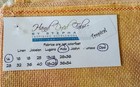Hand Dyed Fabric By Stephanie 14 Count Opal Aida 18    X 26         tropical   