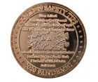 2020 Covid-19 Pandemic Safety Tips Usa 1 Avdp Oz 999 Fine Copper Round Token Fun