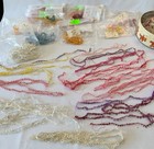 Vintage Handmade Tatted Lace Trim Edging Mixed Lot Cotton Craft Estate Grandma