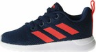 New Adidas Lite Racer Cln I Toddler Blue Orange Athletic Kids Shoes Sneakers