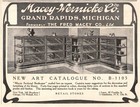 Macey Wernicke Sectional Bookcases Grand Rapids Mi 1905 Antique Print Ad