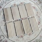Mexican Train Domino Trays Set Of 8 natural Wood Domino Racks  Domino Tiles 
