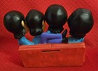 The Beatles Cartoon Figure Bank Sitting On A Sofa Colorful Cute Scarce Excellent