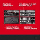 308 Piece Mechanics Tool Set  Socket And Wrench Set  cmmt45939 