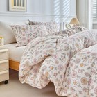 King Size Duvet Cover Set  Floral Reversible King Duvet Cover  3