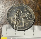 Silver General National Sports Festival Medal  Sporta Sv  tki  1935  Latvia