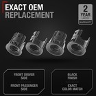 4-pc Parking Sensors Housing Bezel For 19-24 Dodge Ram 1500 - Bumper Parking Aid