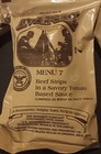 Lot Of 4 Us Military Mre Meals - 2025 Inspection - Menus 7  8  10  11 - Fresh