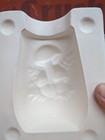 Vintage Mushroom Tumbler glass Ceramic Slip Mold  1299