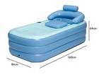 Co-z Intime Inflatable Spa Bathtub Yt038b 5 25       2 76       2 1       160x84x64cm