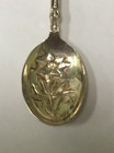 Vintage Souvenir Spoon Collectible Saskatchewan Prairie Lily Canada