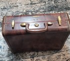 Vintage 1950 Samsonite Shwayder Bros 21    Hard Case Brown Suitcase Luggage