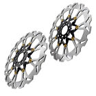 Black Gold Big Floating Front Brake Rotor For Harley Fat Bob Low Rider st Fxdrs